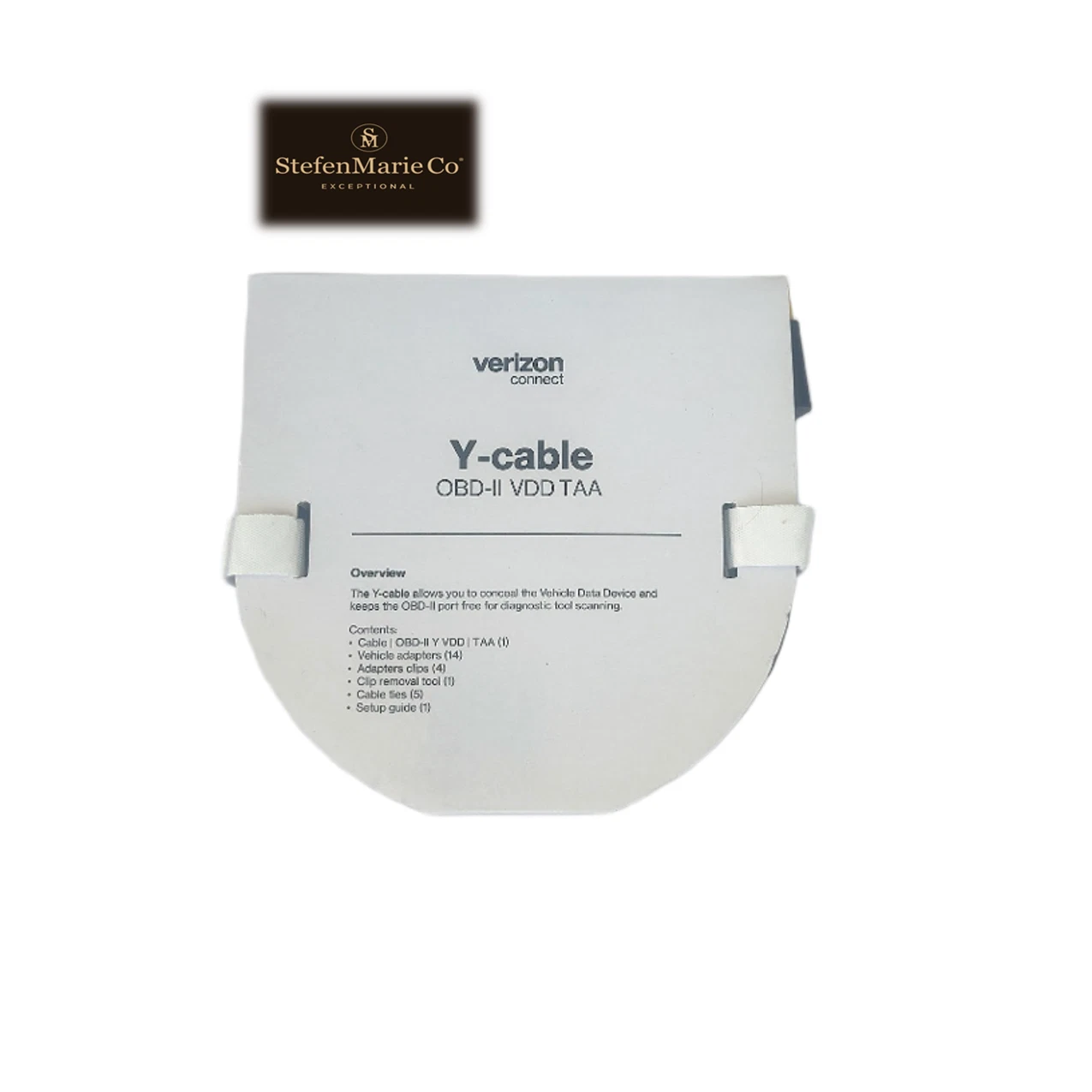 OBD2 Y Splitter Cable GPS Tracker Verizon Connect VDD Pass Through