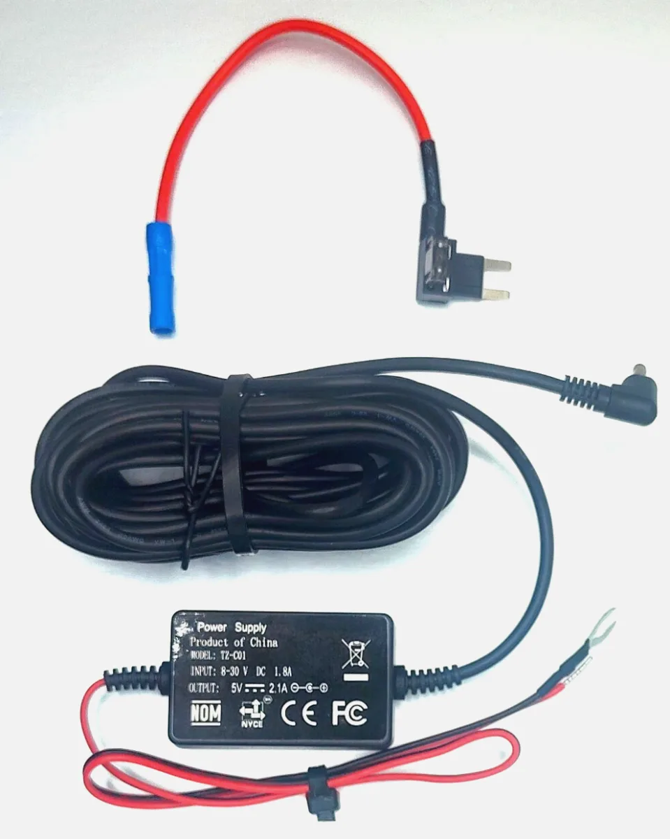 Dash Cam Hardwire Kit 12V/24V Surfsight AI-12