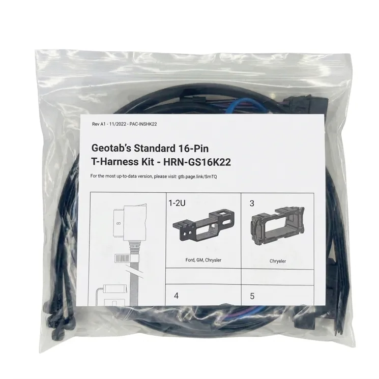 Geotab HRN-GS16K22 16-Pin T-Harness Kit