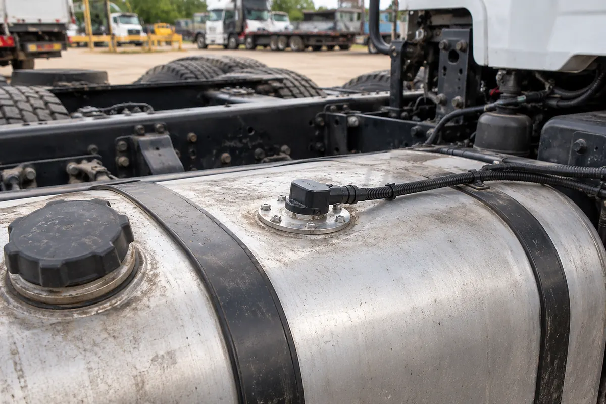 Illustration for fuel level sensor installation